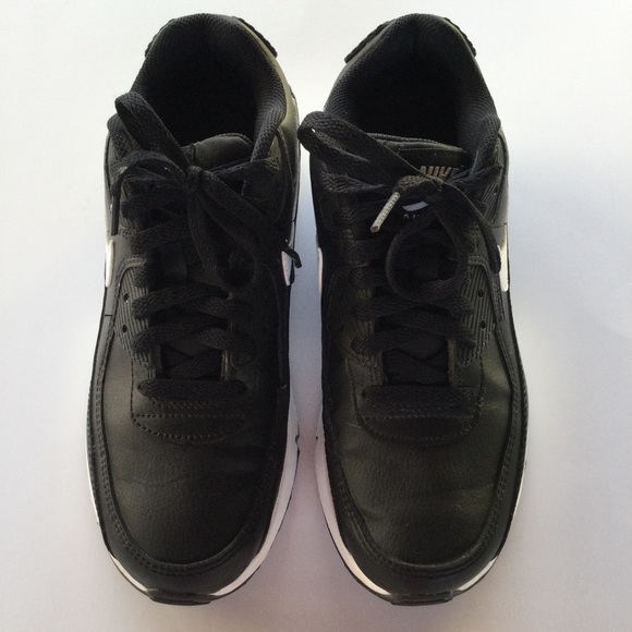 Nike Air Max 90 LTR Kids Youth Sneaker Shoes Black White Size 5.5 unisex CD6864 - Picture 5 of 9